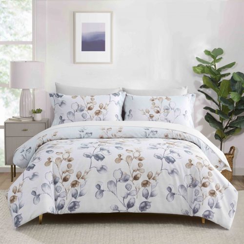 Fanton Brushed Microfibre Duvet Cover Set